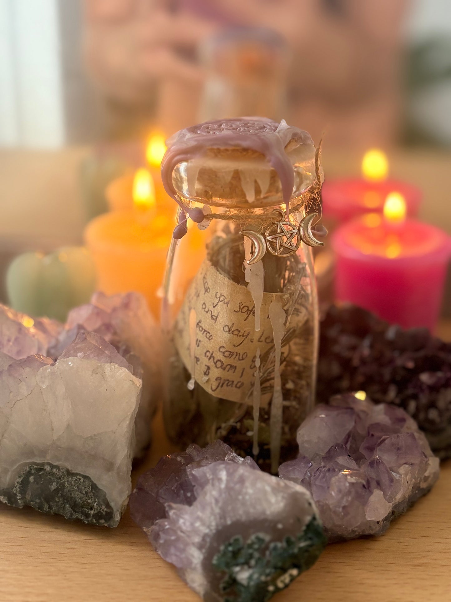 Protection Spell Jar – Handcrafted Energy Shield