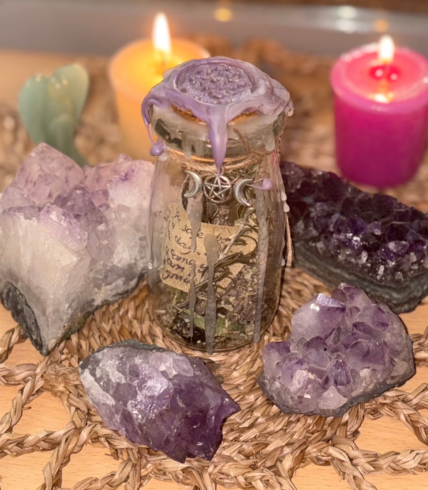 Protection Spell Jar – Handcrafted Energy Shield