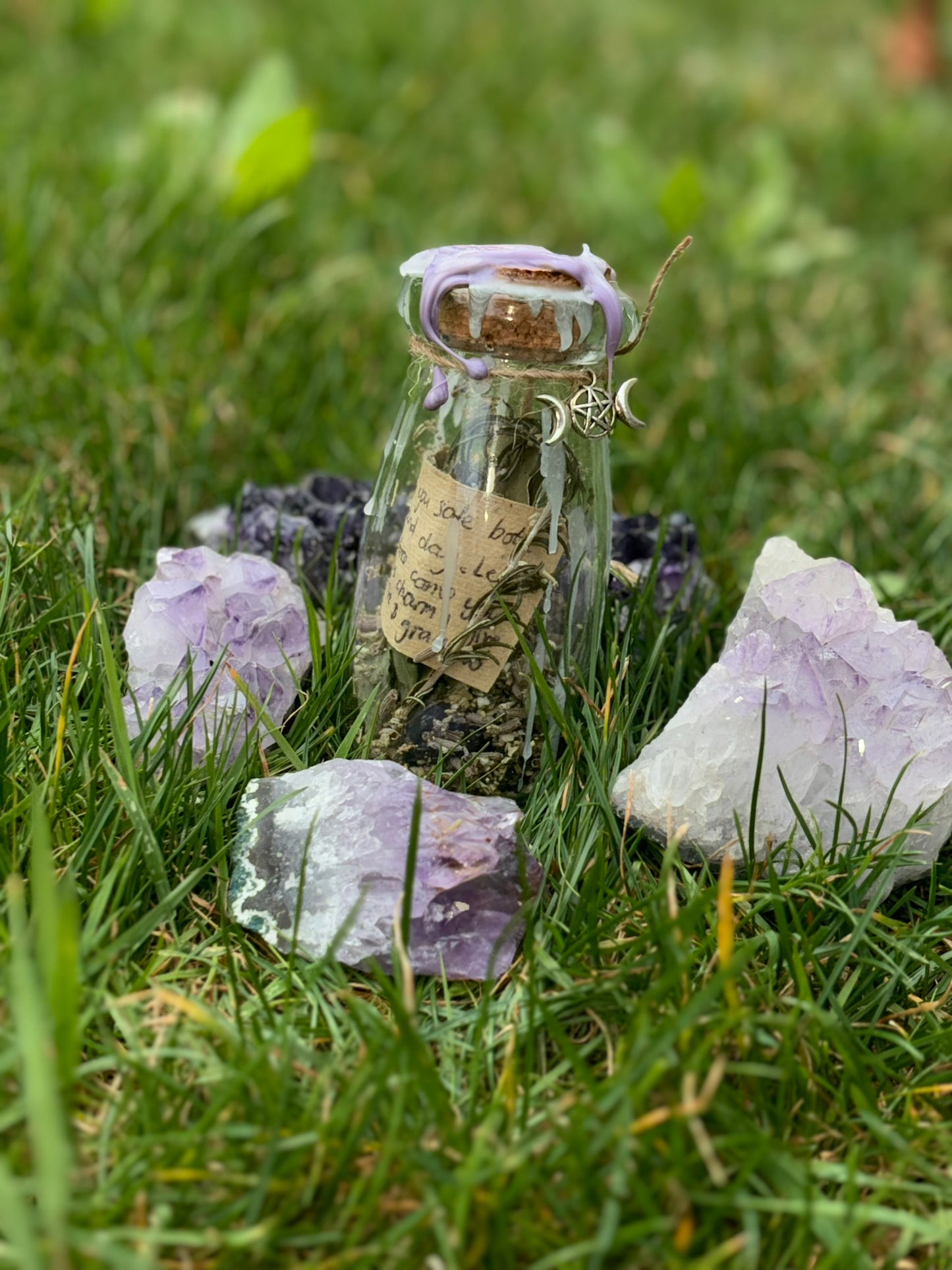 Protection Spell Jar – Handcrafted Energy Shield