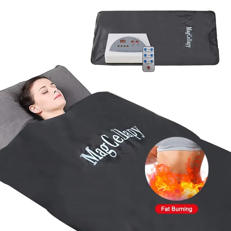 650W Infrared Sauna Blanket – Full Body Sweat & Sculpt Therapy